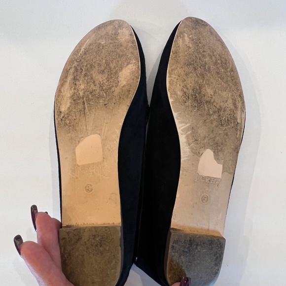 J. Crew Black Velvet Tassel Loafers, Preppy, Academia, Old Money, Size 9 - Picture 11 of 11
